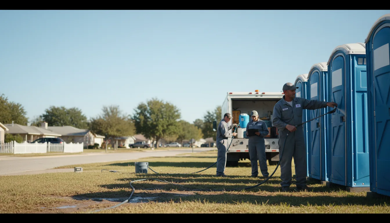 Long-Term Portable Toilet Rental in Greeleyville, SC near me
